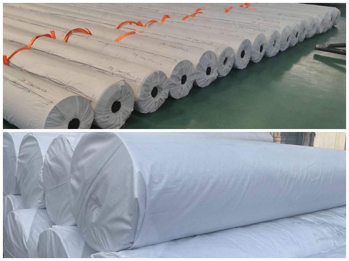 Текстурированная геомембрана HDPE для свалок