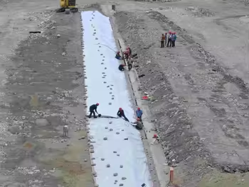 Geotekstil PP Bangunan Kalis Air