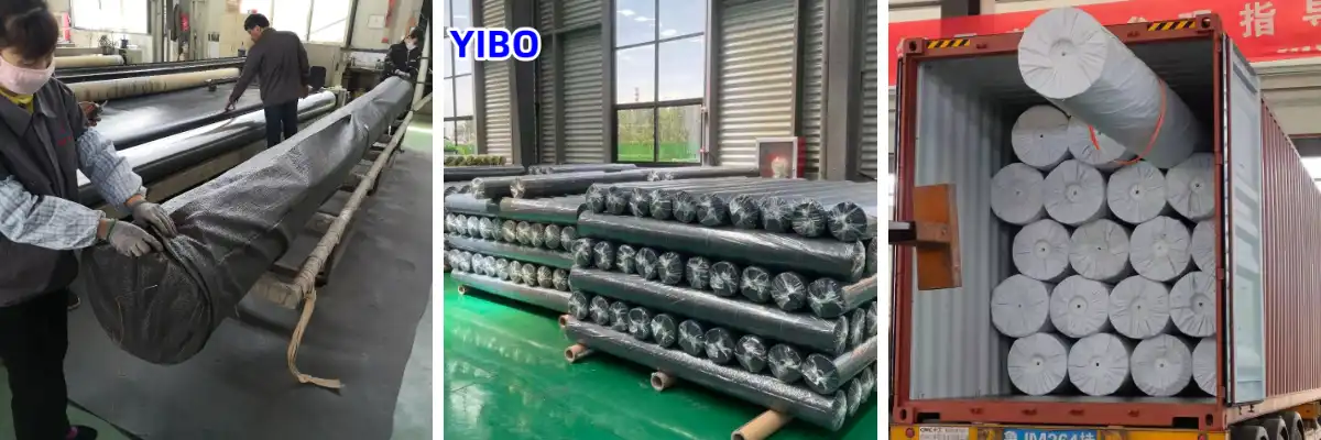 Pembinaan Jalan HDPE Smooth Geomembrane Pembinaan Jalan HDPE Smooth Geomembrane