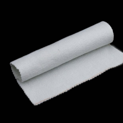 Белый полиэстеровый нетканый геотекстиль