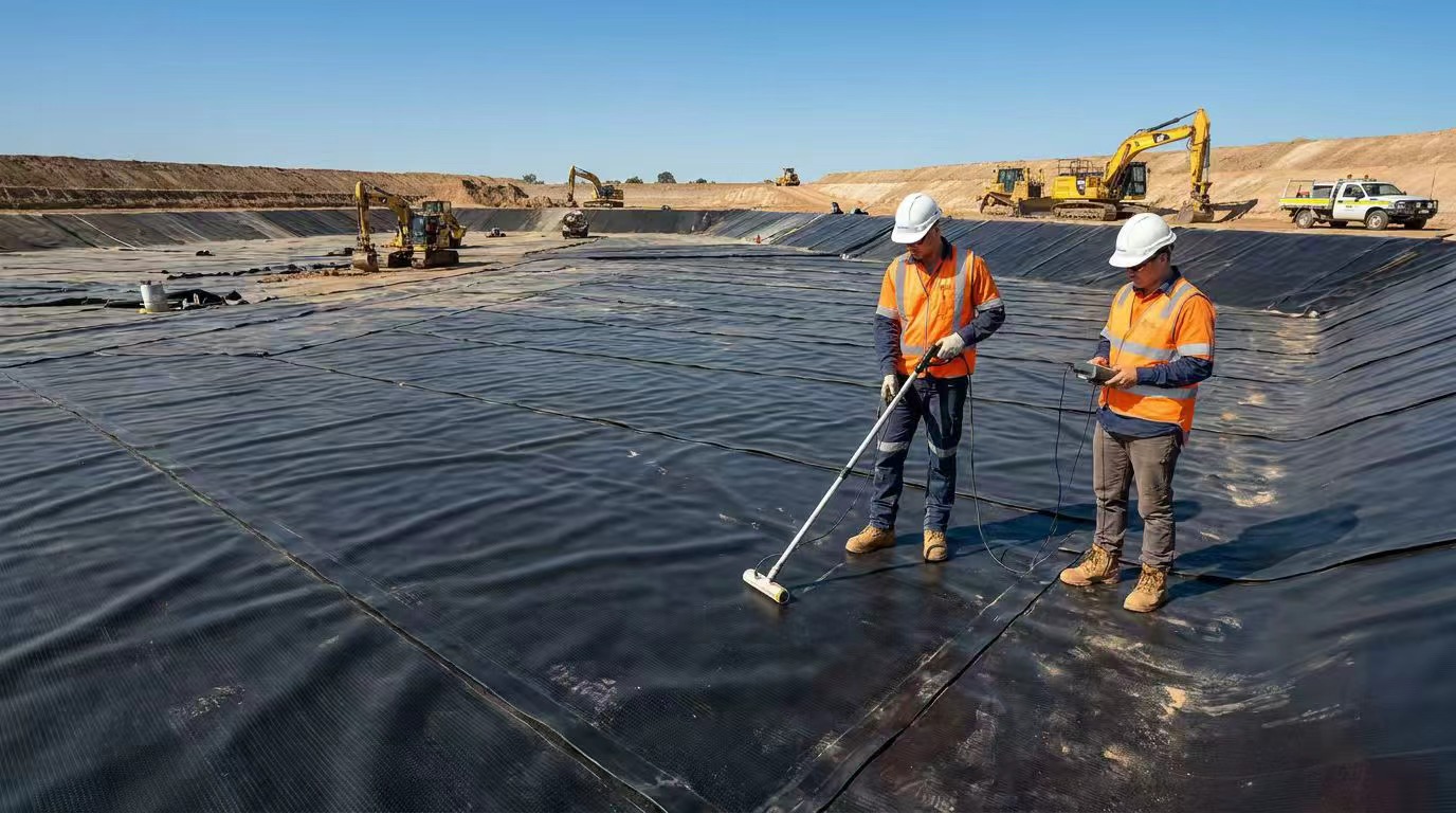 طبقة الحماية من نوع HDPE